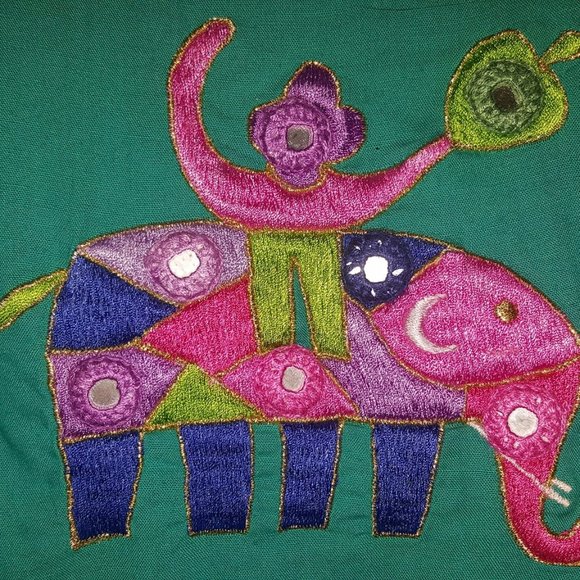 VTG Ramona Rull Mirrored Embroidered Tunic & Pants - Picture 4 of 15